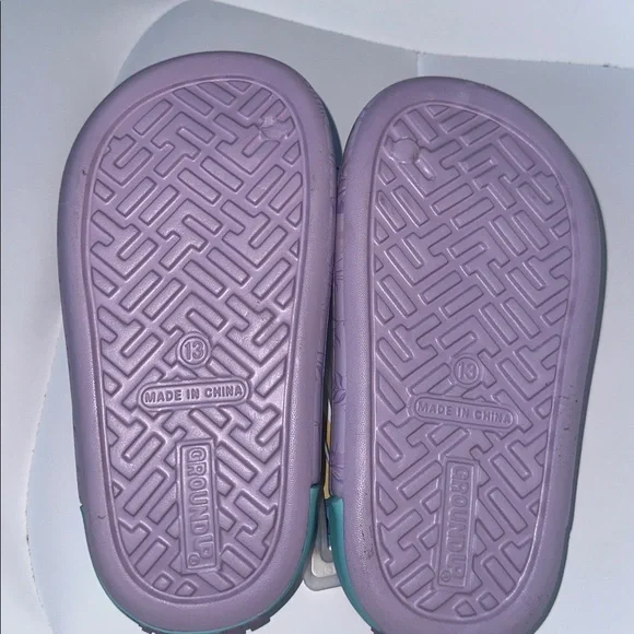 NWT Ground Up Disney Stitch Purple Slides (13) - Picture 5 of 5